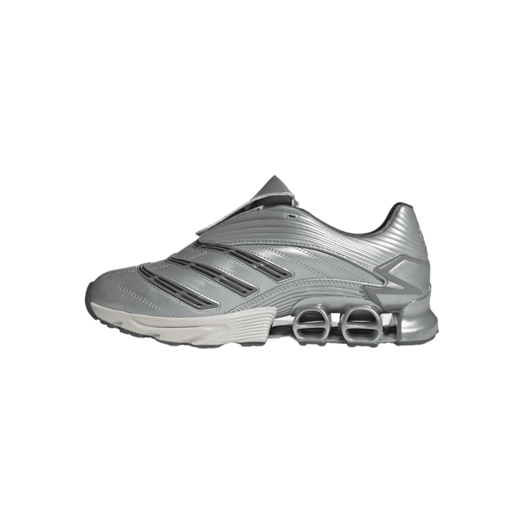 adidas Predator Megaride Grey Silver Metallic Angle 3