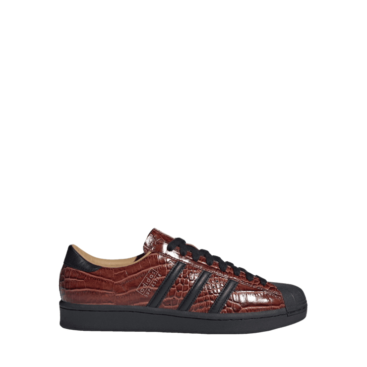 adidas Superstar Vintage Croc Fox Brown Angle 0