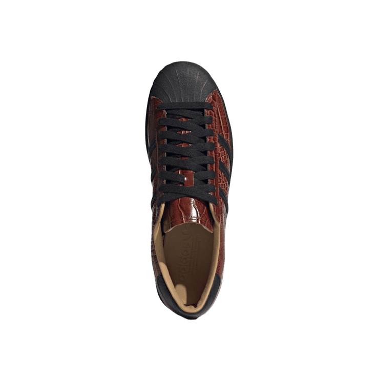 adidas Superstar Vintage Croc Fox Brown Angle 1