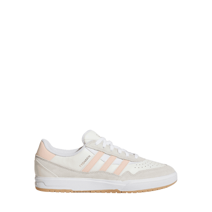 adidas Tyshawn II White Powder Coral Angle 0