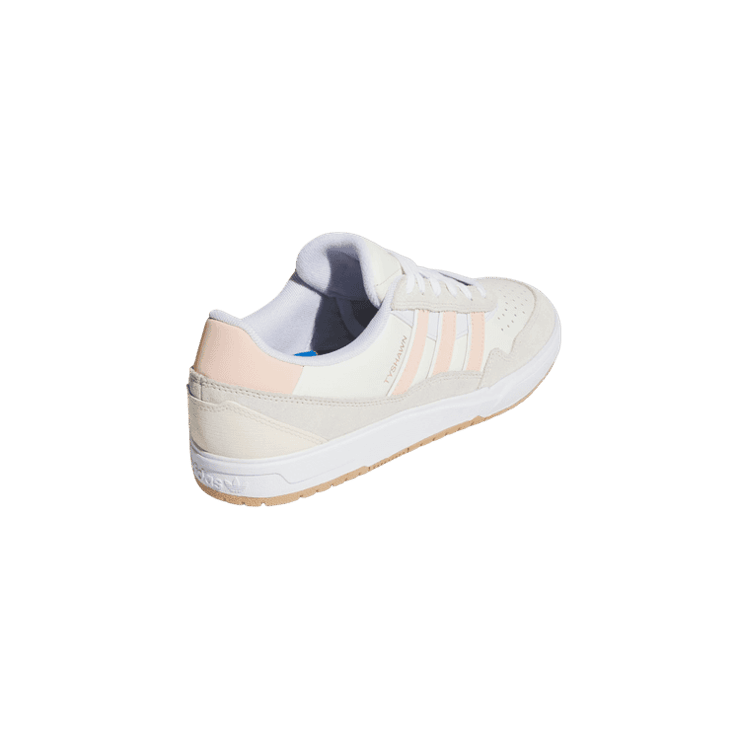 adidas Tyshawn II White Powder Coral Angle 5