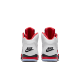 Air Jordan 5 Retro Fire Red Black Tongue (PS) Angle 3