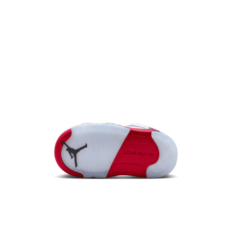 Air Jordan 5 Retro Fire Red Black Tongue (TD) Angle 7