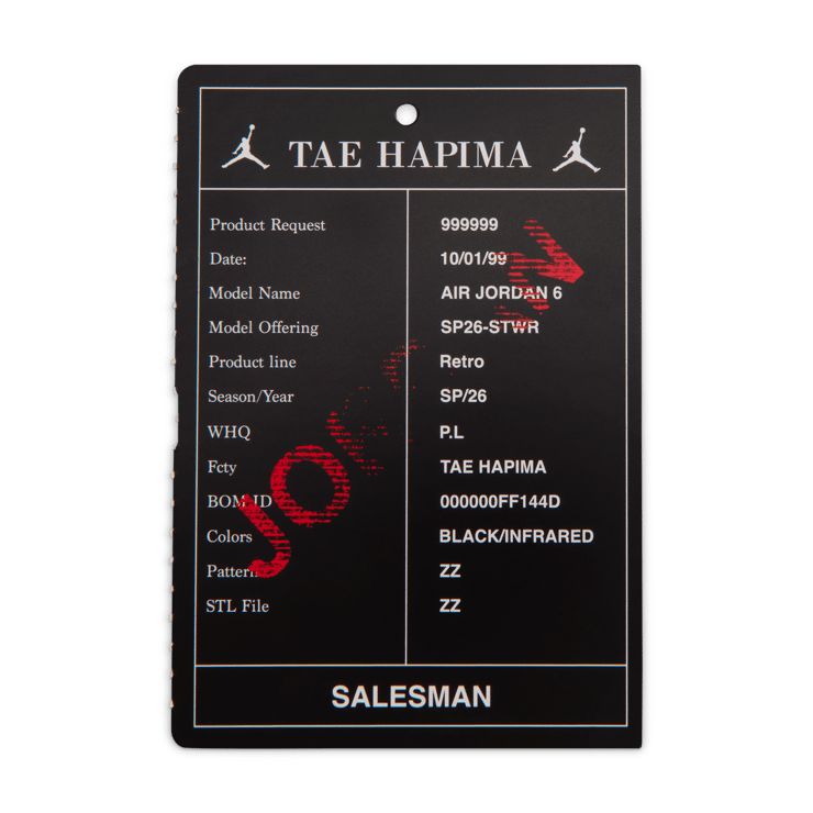 Air Jordan 6 Retro Reverse Infrared (PS) Angle 5