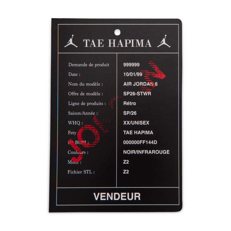 Air Jordan 6 Retro Reverse Infrared (PS) Angle 4