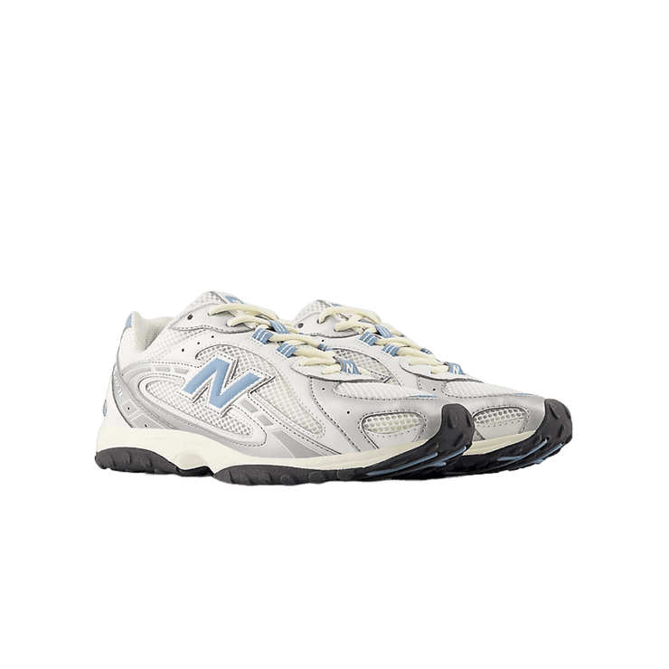 New Balance 204L Silver Metallic Sky Angle 2