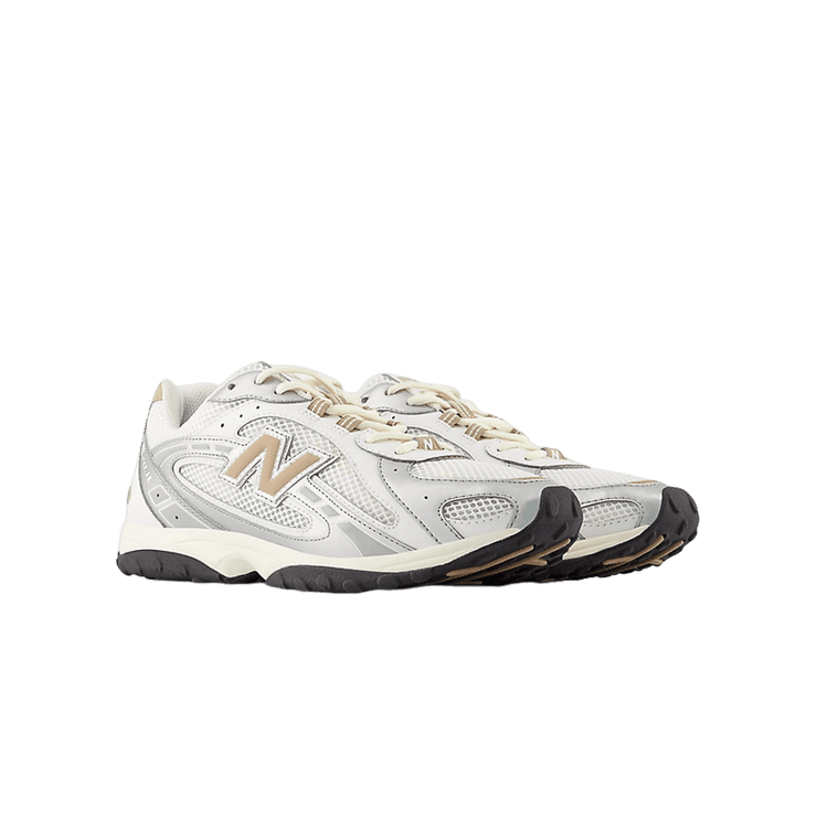 New Balance 204L Silver Metallic Flat Taupe Angle 2