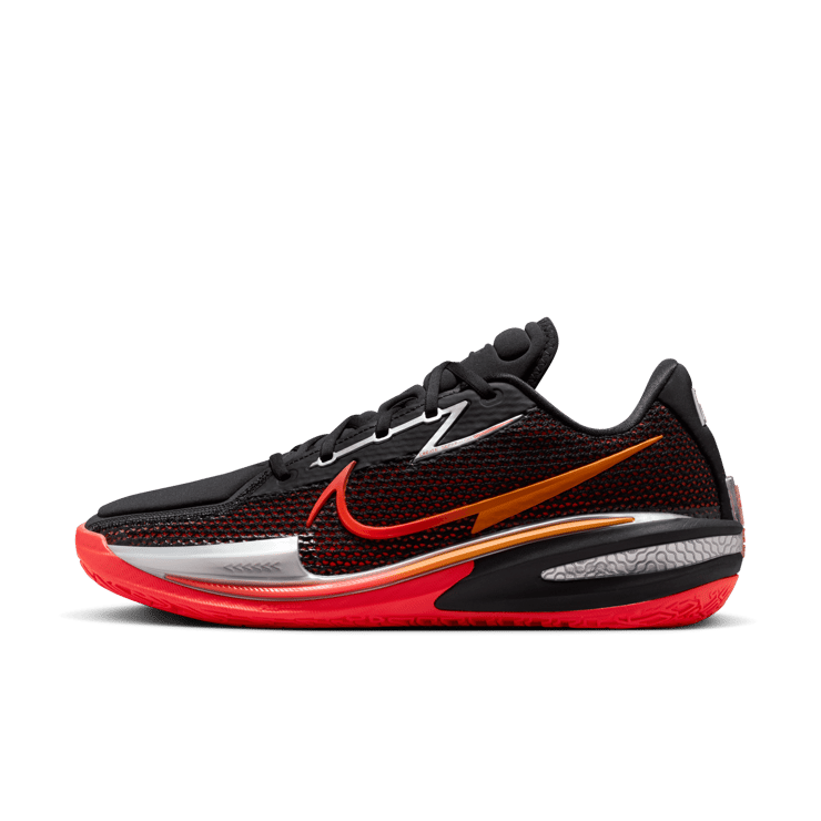 Nike Zoom GT Cut 1 Black Bright Crimson Angle 4