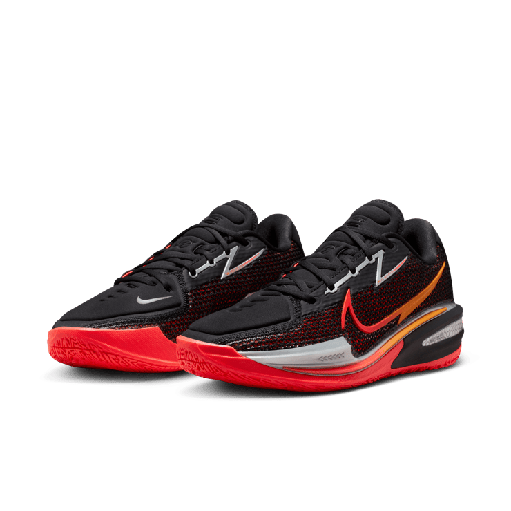 Nike Zoom GT Cut 1 Black Bright Crimson Angle 2