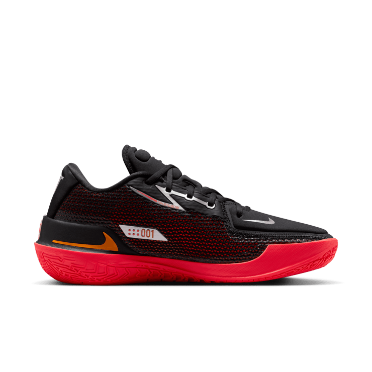 Nike Zoom GT Cut 1 Black Bright Crimson Angle 1