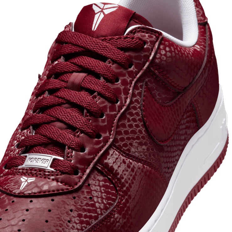 Nike Kobe Air Force 1 Low Lower Merion Pack Red Angle 6