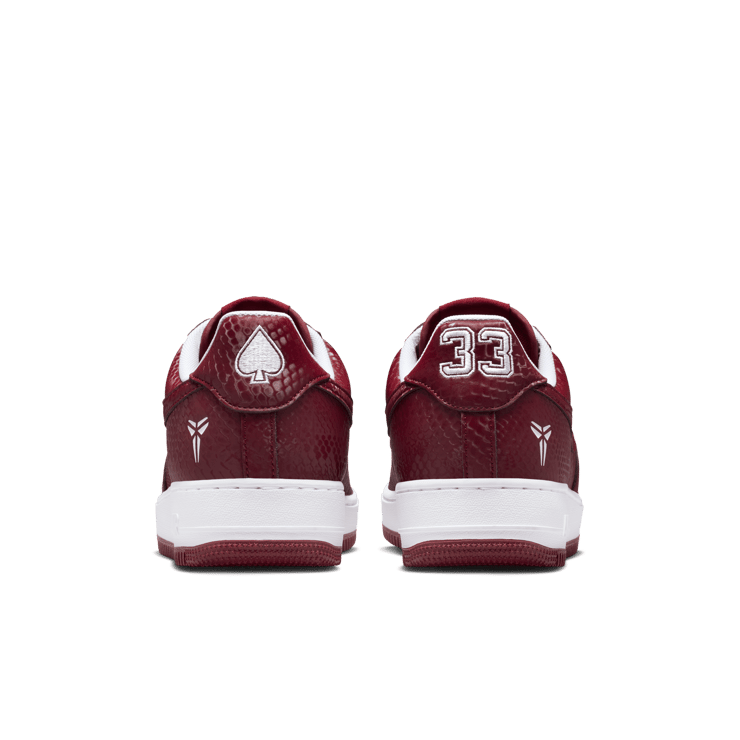 Nike Kobe Air Force 1 Low Lower Merion Pack Red Angle 5