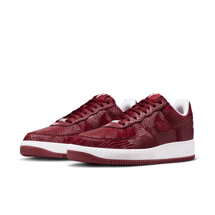 Nike Kobe Air Force 1 Low Lower Merion Pack Red Angle 4