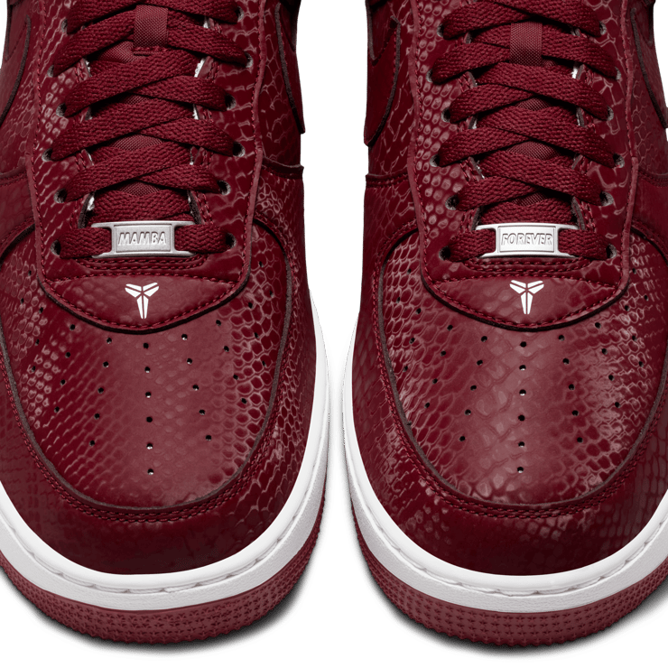 Nike Kobe Air Force 1 Low Lower Merion Pack Red Angle 9