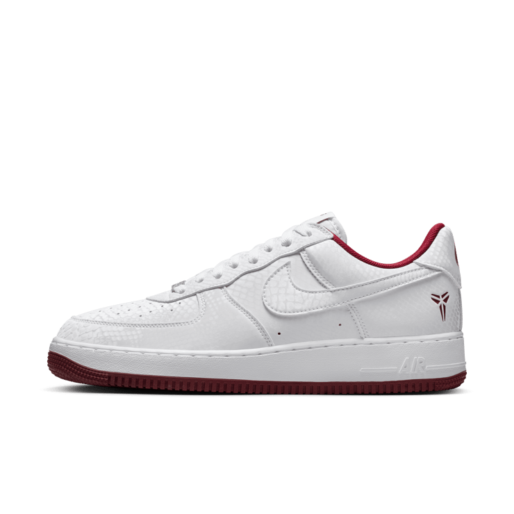 Nike Kobe Air Force 1 Low Lower Merion Pack White Angle 0