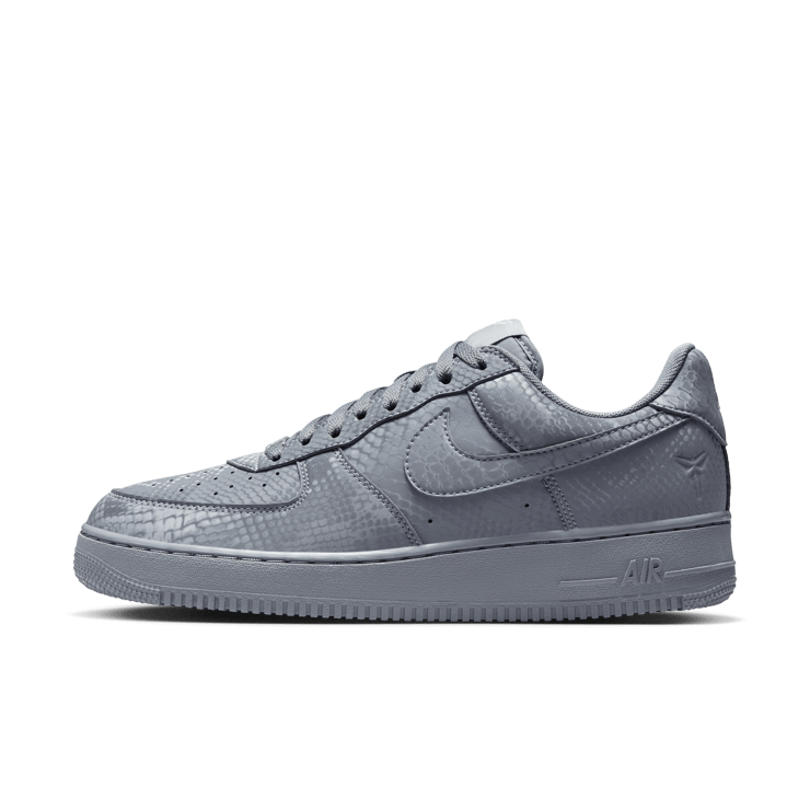 Nike Kobe Air Force 1 Low Cool Grey Angle 0
