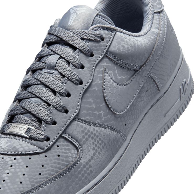 Nike Kobe Air Force 1 Low Cool Grey Angle 7