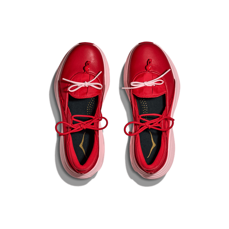 Hoka One One Bondi Mary Jane Cerise Rose Tea Angle 0