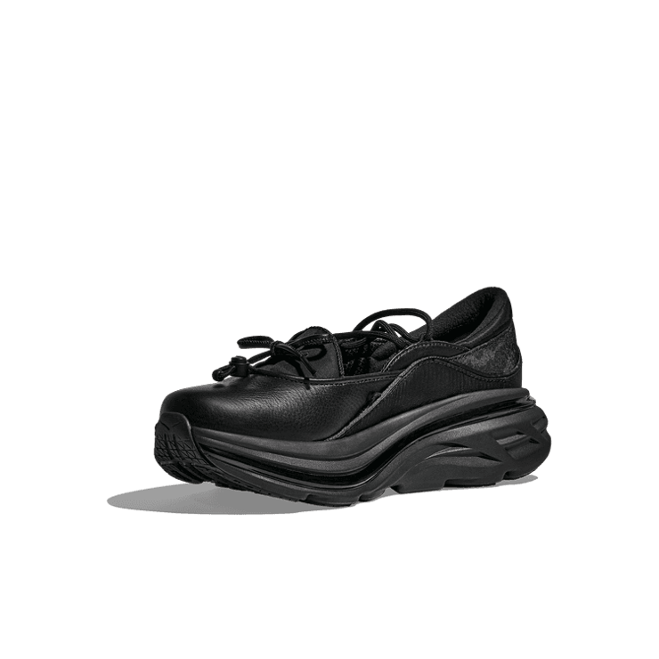 Hoka One One Bondi Mary Jane Black Angle 1