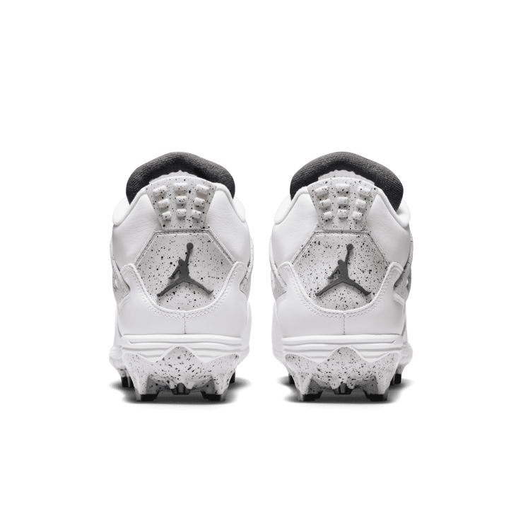 Air Jordan 4 Retro TD Cleat White Cement Angle 1