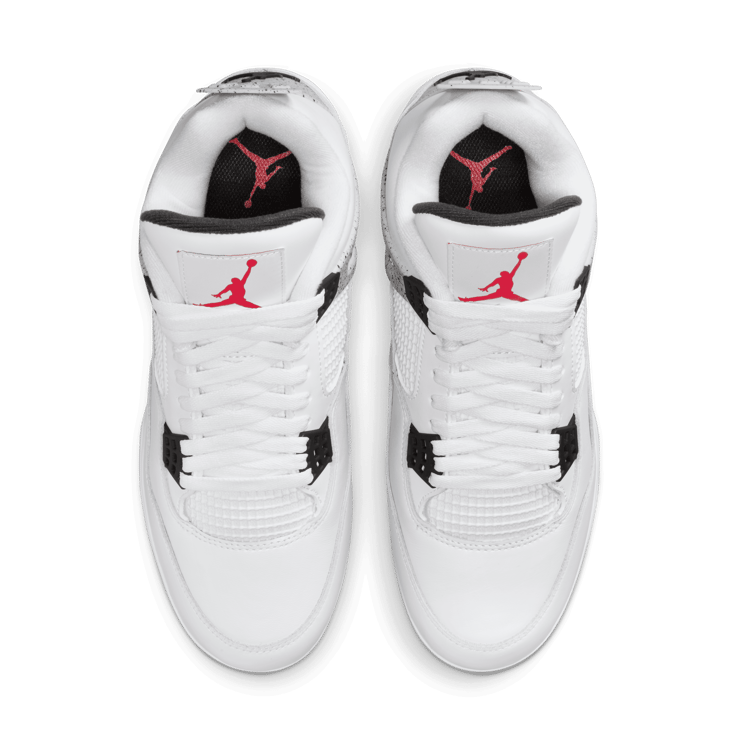 Air Jordan 4 Retro TD Cleat White Cement Angle 5