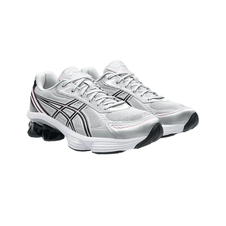 ASICS Gel-Kinetic Fluent Glacier Grey Graphite Grey Angle 0