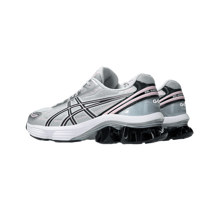 ASICS Gel-Kinetic Fluent Glacier Grey Graphite Grey Angle 1