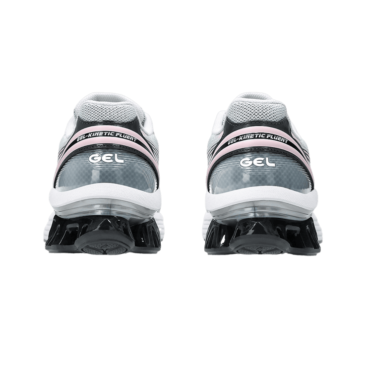 ASICS Gel-Kinetic Fluent Glacier Grey Graphite Grey Angle 3