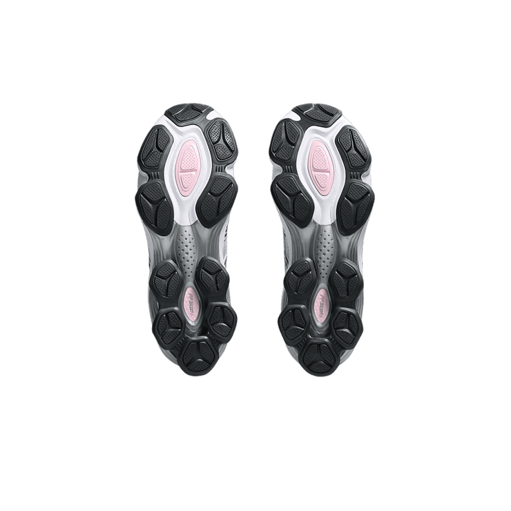 ASICS Gel-Kinetic Fluent Glacier Grey Graphite Grey Angle 5