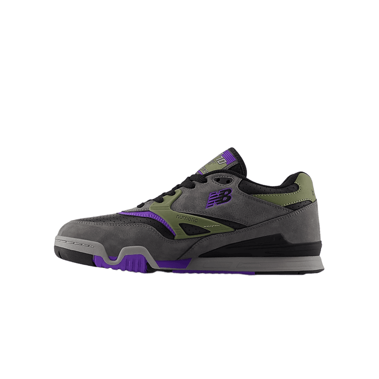 New Balance Numeric 770 Grey Black Purple Angle 0