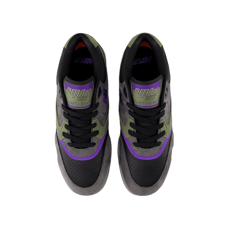 New Balance Numeric 770 Grey Black Purple Angle 1