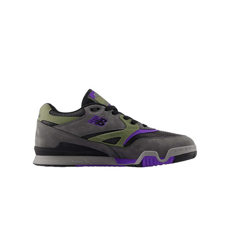 New Balance Numeric 770 Grey Black Purple Angle 6