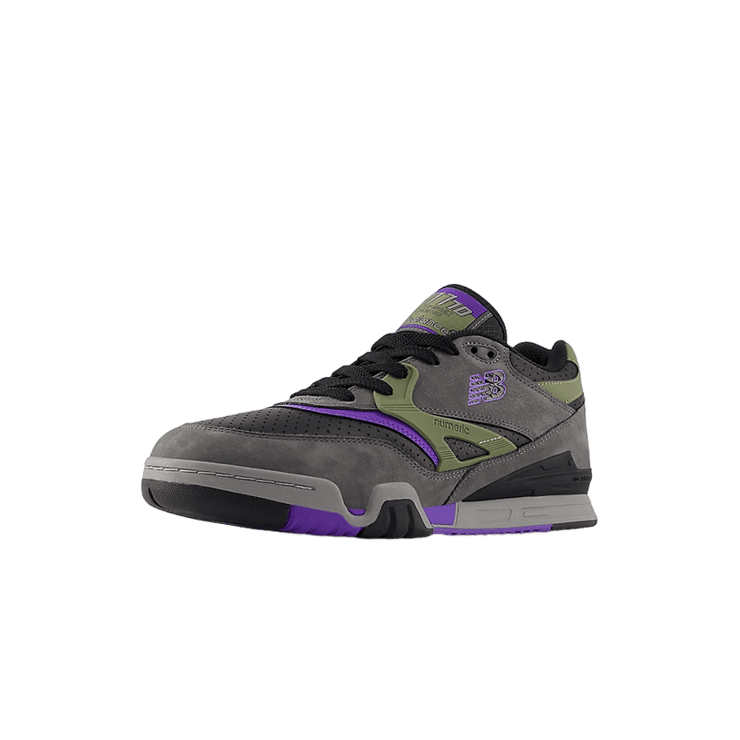 New Balance Numeric 770 Grey Black Purple Angle 7