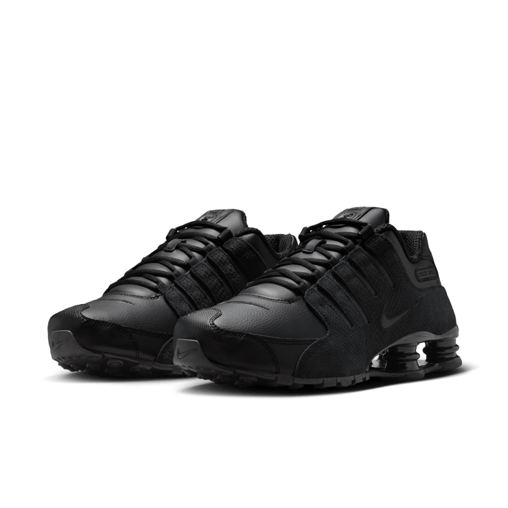 Nike Shox NZ Triple Black Angle 4