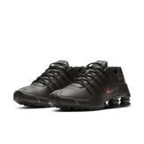 Nike Shox NZ Black Varsity Red Angle 3