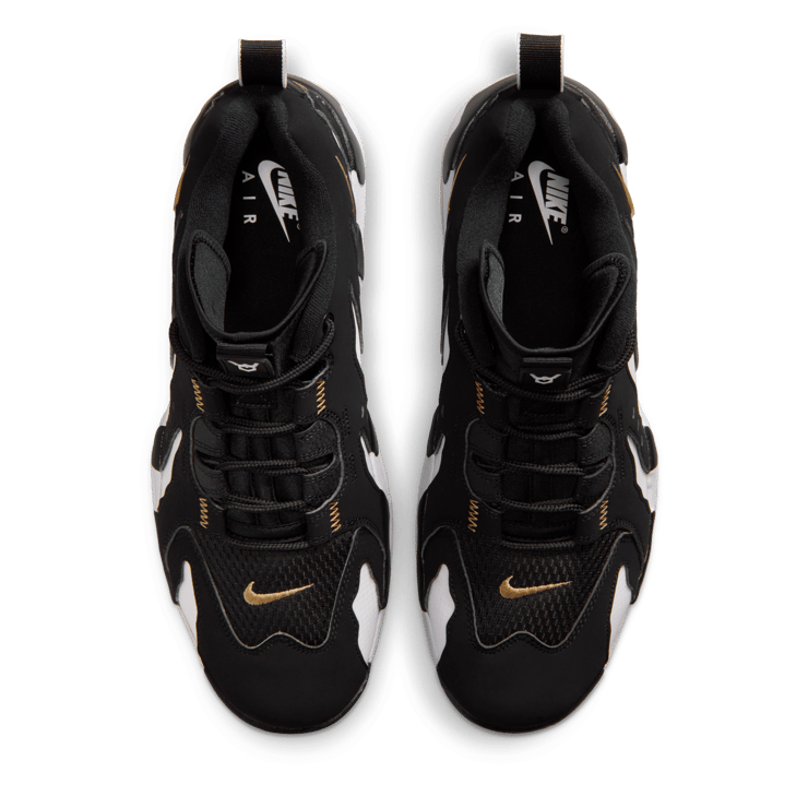 Nike Air DT Max '96 Low Black Metallic Gold Angle 3