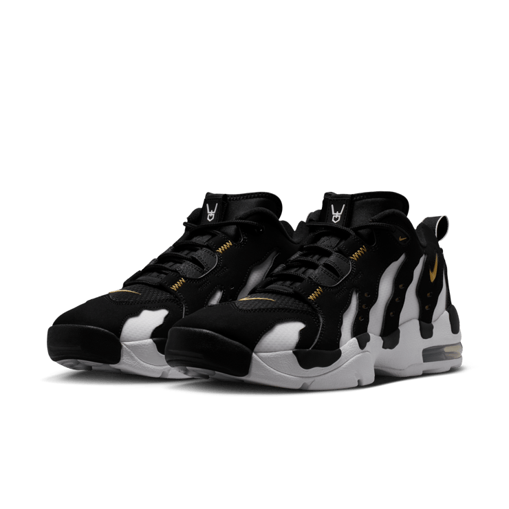 Nike Air DT Max '96 Low Black Metallic Gold Angle 4