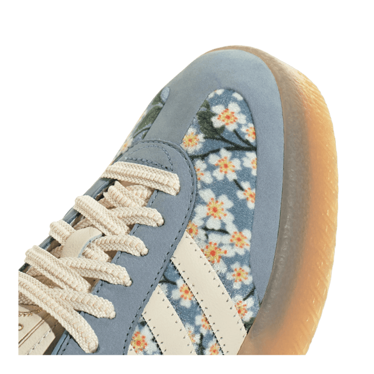 adidas Sambae Liberty London Floral Embroidery Blue Cream White (W) Angle 5