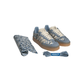 adidas Sambae Liberty London Floral Embroidery Blue Cream White (W) Angle 7