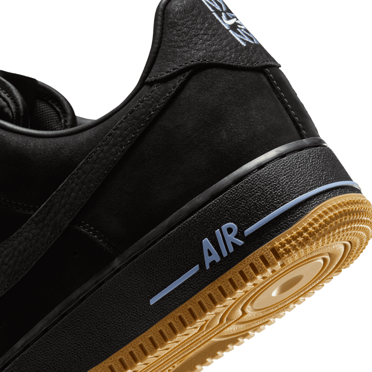Nike Air Force 1 Low Ja Morant NY vs NY Black Gum Angle 8