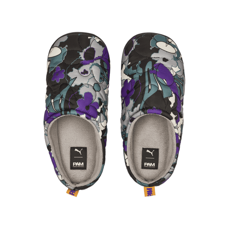 Puma Puffy Sandal Perks and Mini Purple Angle 2