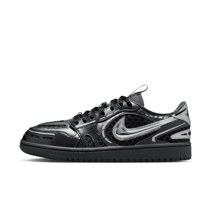 Air Jordan 1 Low MM v3 Black Metallic Silver (W) Angle 2
