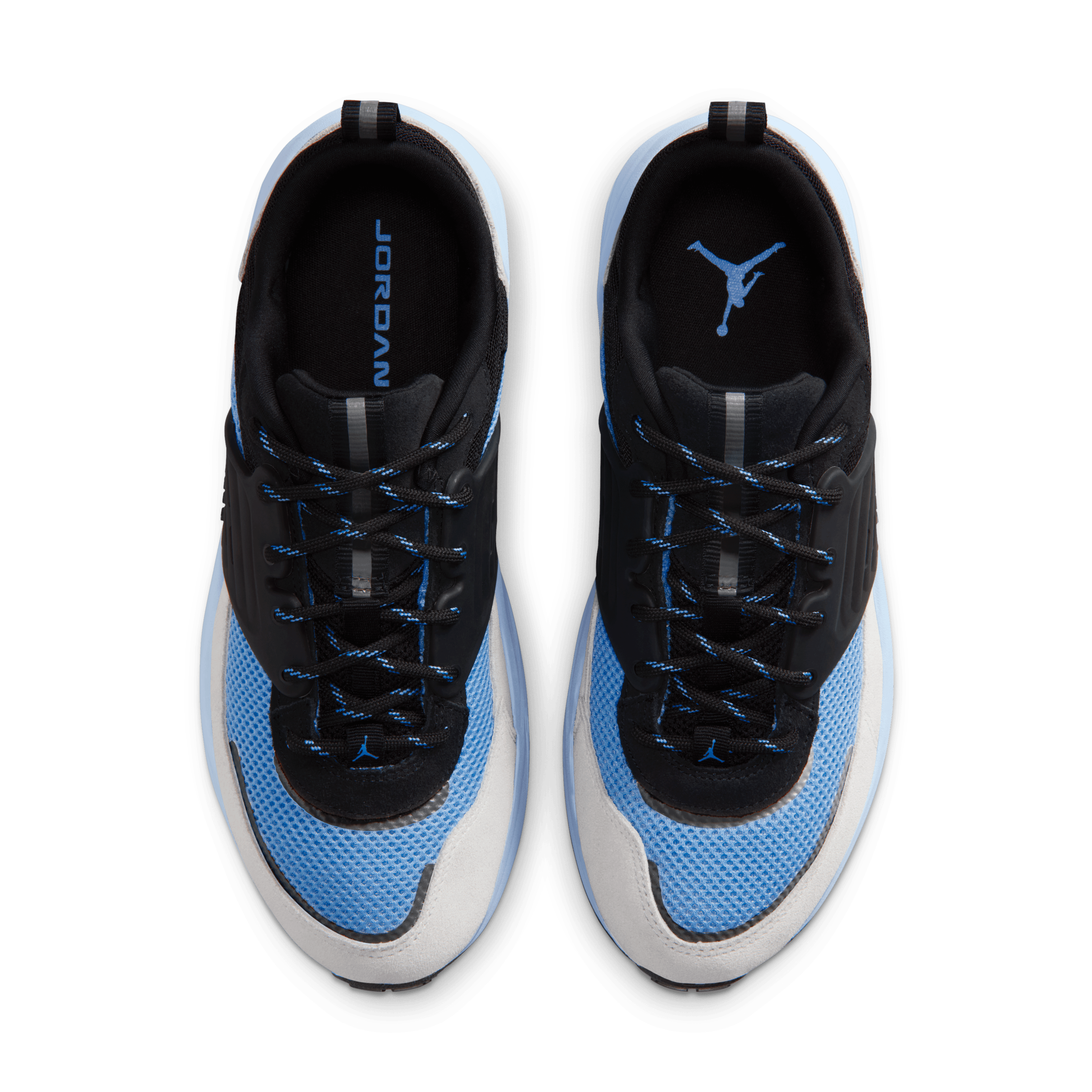 Jordan Trunner O/S Black University Blue  Angle 6