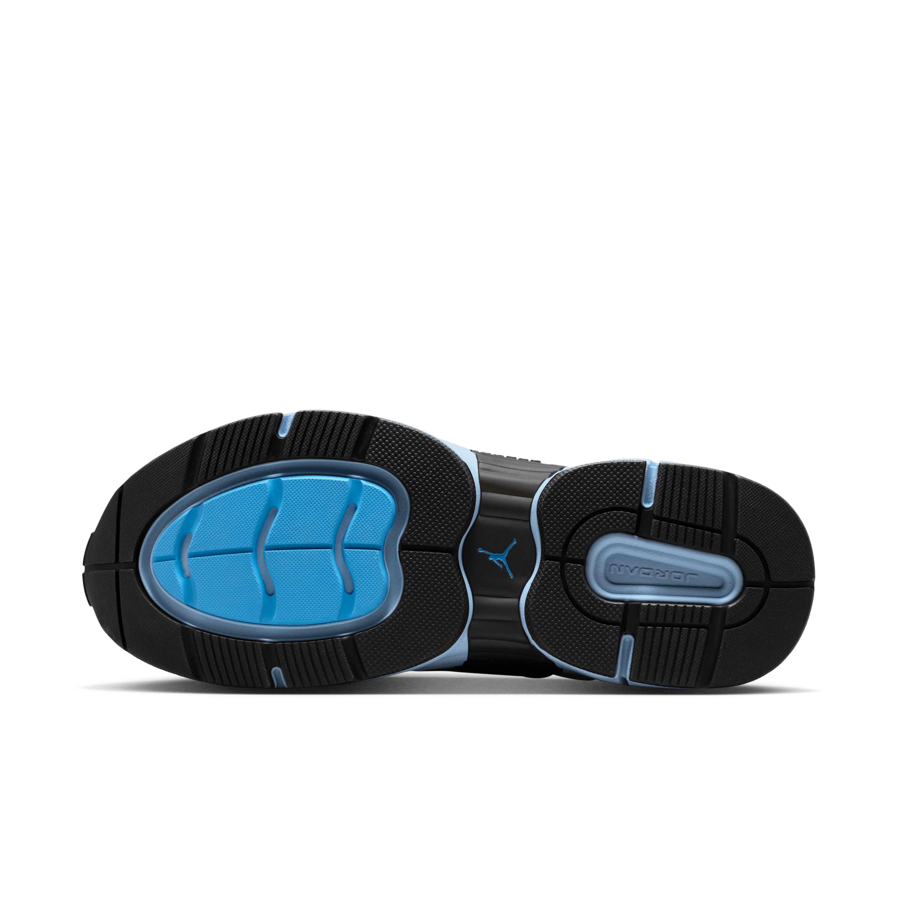 Jordan Trunner O/S Black University Blue  Angle 2