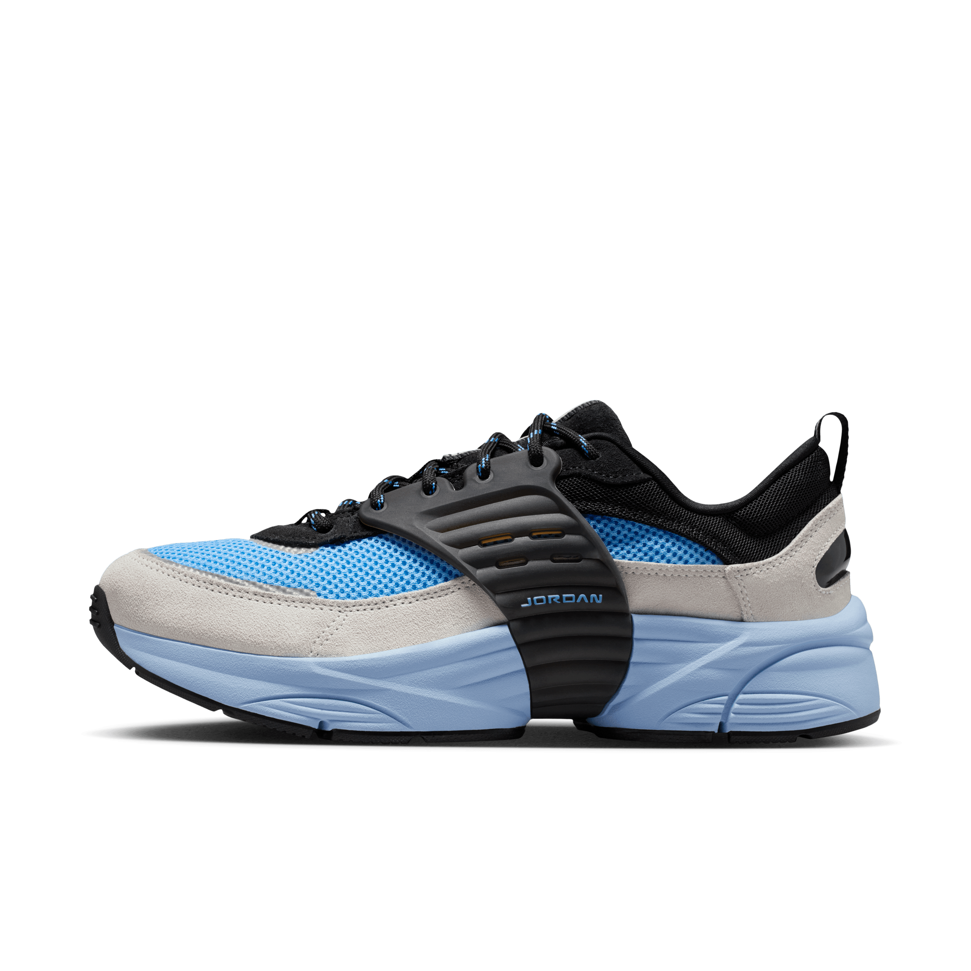 Jordan Trunner O/S Black University Blue  Angle 4