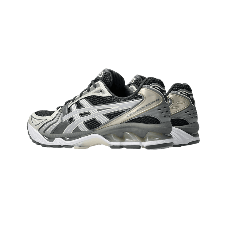 ASICS Gel-Kayano 14 Obsidian Grey Cement Angle 1