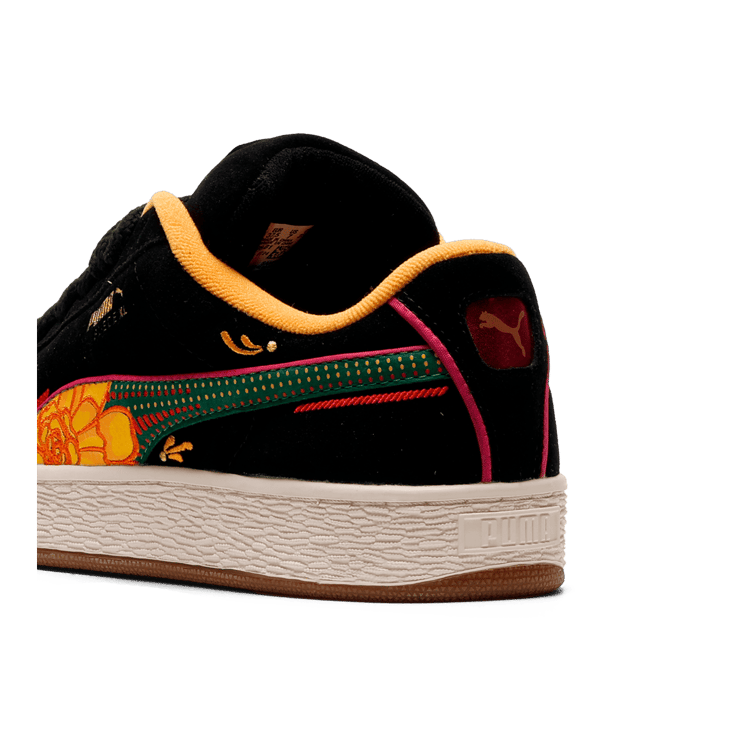 Puma Suede XL La Catrina Black Yellow Sizzle Angle 4
