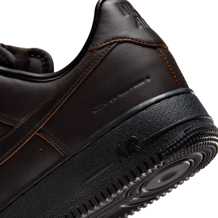 Nike Air Force 1 Low Velvet Brown Morse Code Angle 7
