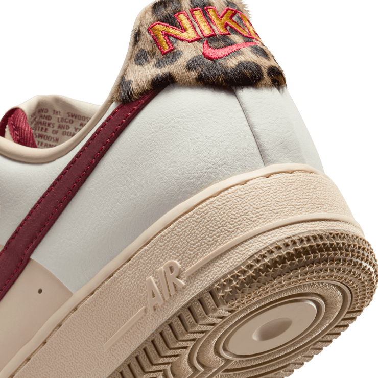 Nike Air Force 1 Low Pearl White Leopard (W) Angle 24