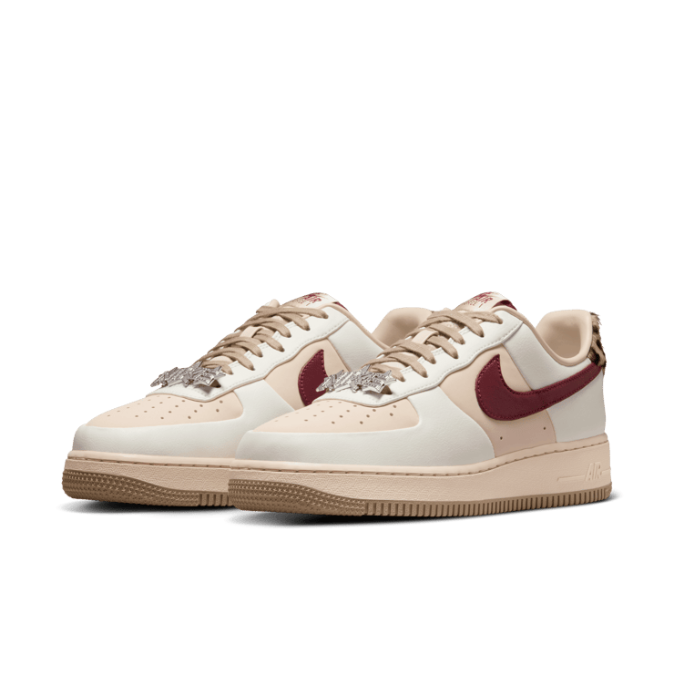 Nike Air Force 1 Low Pearl White Leopard (W) Angle 14